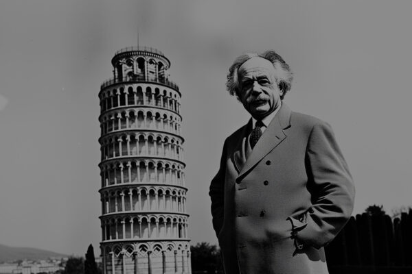 turm von pisa albert einstein